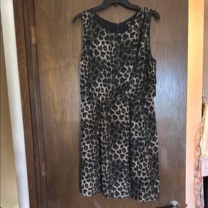 Apt. 9 Black and White Sleeveless Midi Sundress